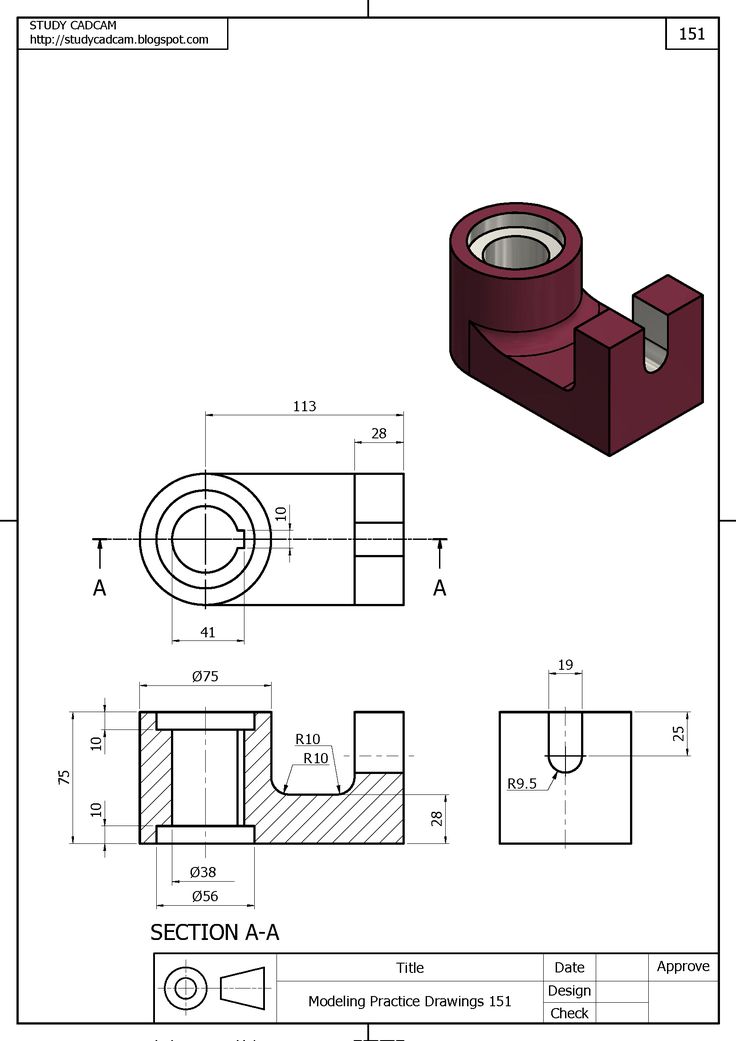 3d Autocad Drawings